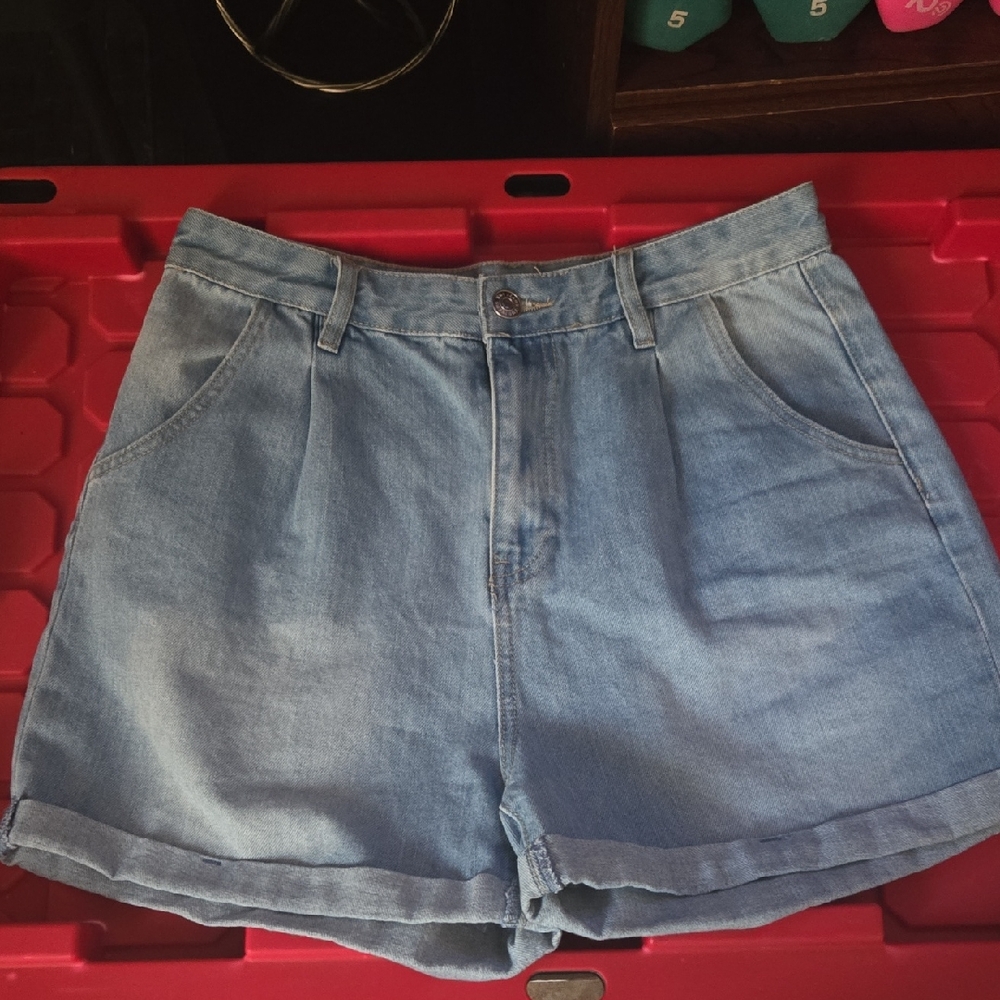YMI Light Blue Jean Shorts for Women